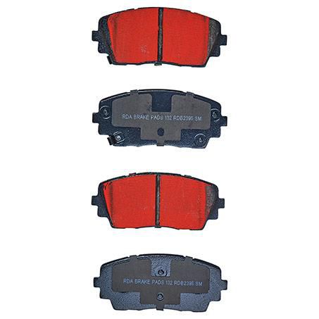 RDA BRAKES RDA GP Max General Purpose Low Metallic Brake Pad Set RDB2395