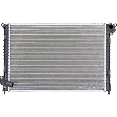 FLOKOOL Mini Radiator Engine Cooling Aluminium Core Plastic Tank RAD1331