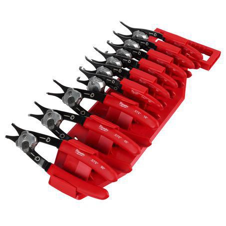 Milwaukee 9pc Snap Ring Pliers Set 48226539