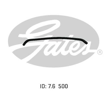 Gates Moulded Heater Hose 02-0567
