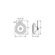 Hella Disc Horn 12V 115dB 6001