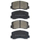 RDA BRAKES RDA GP Max General Purpose Low Metallic Brake Pad Set RDB1103