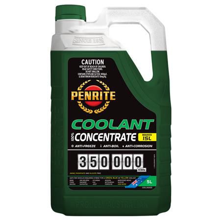 Penrite 350,000km Green Coolant Concentrate 5L