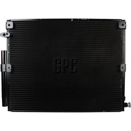 Denso Air Conditioning Condenser Parallel Flow Inlet Pad Outlet Pad CNX7970