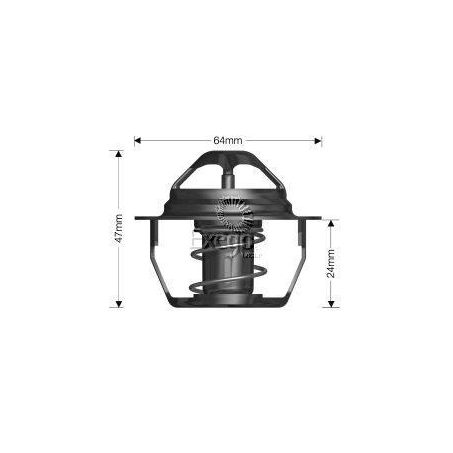 DAYCO THERMOSTAT 77 DEGREES C - 170 DEGREES F DT75E