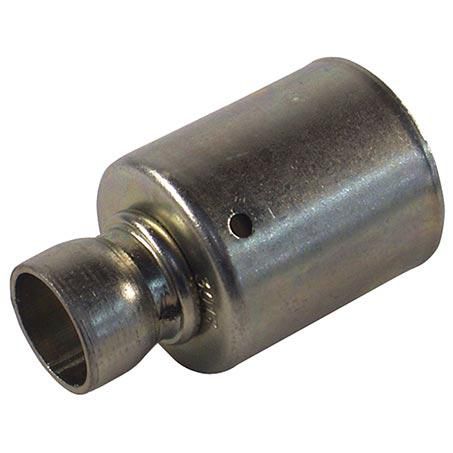 Atco Steel Fitting # 10 Weld On - Beadlock Step Up #12 Straight SBX6605