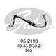 Gates Radiator Hose Lower 05-2193