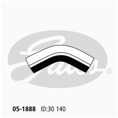 Gates Radiator Hose Upper 05-1888