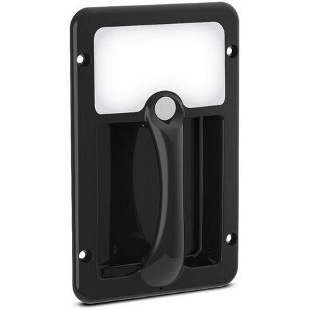 LED AUTOLAMPS LEDAUT  Black Grab Handle Blue With On/Off Switch GH12B