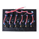 DRIVETECH 4x4 Rocker 6 Switch Panel On - Off - SPST 12 or 24V