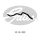 Gates Moulded Heater Hose 02-0563