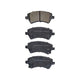 RDA BRAKES RDA GP Max General Purpose Low Metallic Brake Pad Set RDB1981