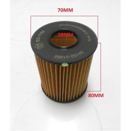 SAS AUTO PARTS OIL FILTER OFR2664P