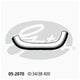 GATES RADIATOR HOSE LOWER 05-2070