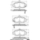 RDA BRAKES RDA GP Max General Purpose Low Metallic Brake Pad Set RDB2400