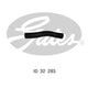 Gates Radiator Hose Upper 05-0525