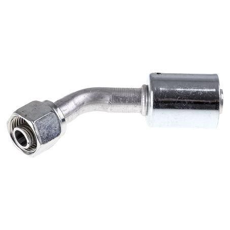 Atco Aluminium Fitting # 8 FOR - Beadlock Step Up #10 45° BLX1316