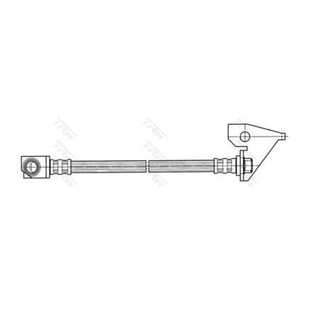 TRW Brake Hose Right Front (PHD901 / H1346)