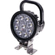 OEX Work Light with Handle & Switch - Round 9 LED. 12V/24V, CISPR25 rated LLX08203HS