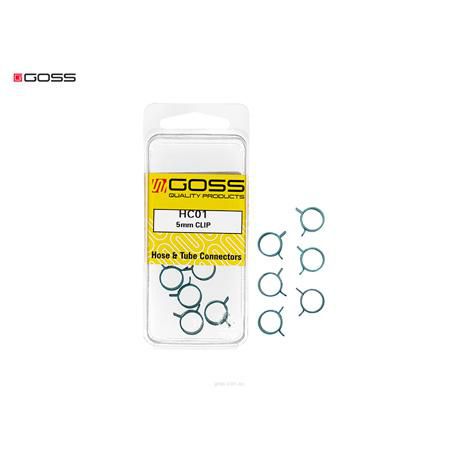 Goss HOSE CLAMPS - 6 PACK HC01