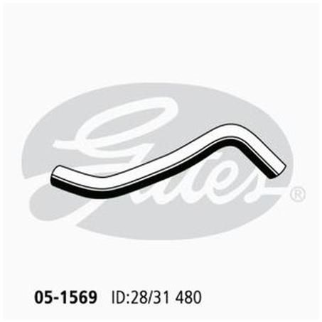 Gates Radiator Hose Lower 05-1569