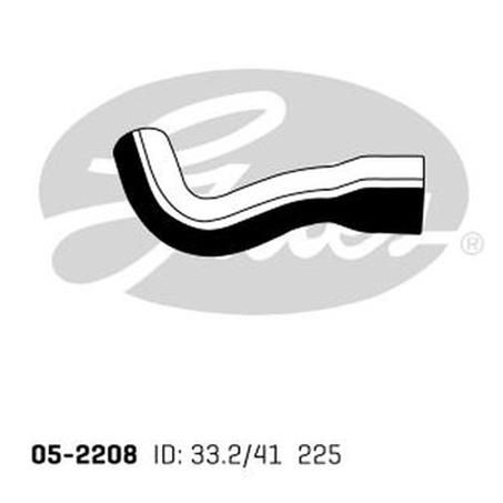 Gates Radiator Hose Upper 05-2208