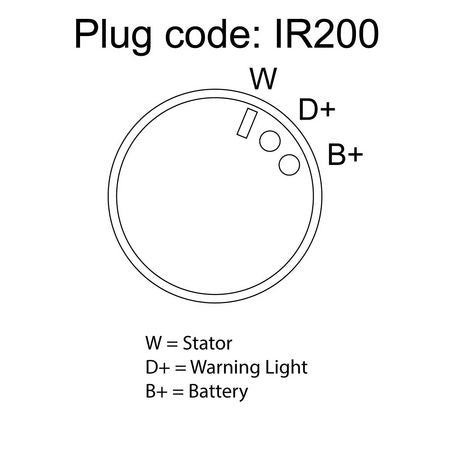Bosch Alternator 12V 120A 1986A00753