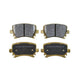 RDA EXTREME HEAVY DUTY REAR BRAKE PAD SET