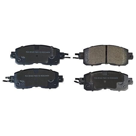 RDA BRAKES RDA GP Max General Purpose Low Metallic Brake Pad Set RDB2244