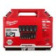 Milwaukee 12 Pc 3/8in Dr Deep Impact Socket Set - SAE 49667006