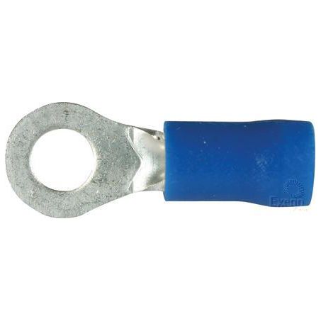 OEX Crimp Terminal Ring Blue ID 4.3mm