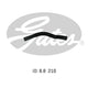 Gates Moulded Heater Hose 02-0547