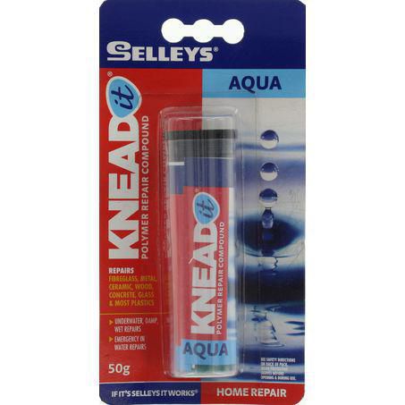Selleys Knead It Aqua Multi-Purpose Epoxy Putty 50g 100061