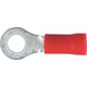 OEX Crimp Terminal Ring Red ID 4.3mm Vinyl 100 Pce