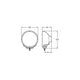 HELLA Halogen Driving Light Round 12V Spread Beam - Each 1366
