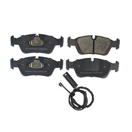 RDA GP MAX LOW METALLIC BRAKE PAD SET BMW RDB1224