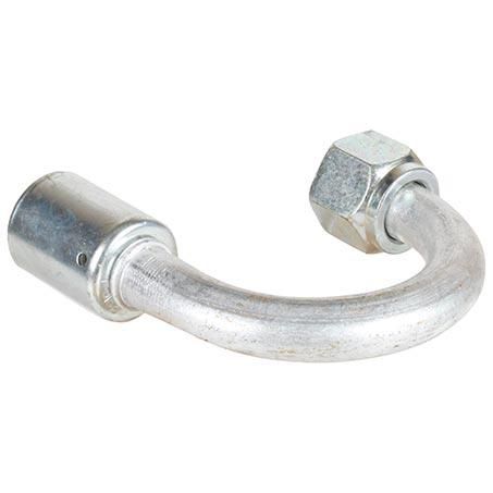 Atco Aluminium Fitting # 10 FOR - Beadlock #10 180° BLX1933