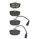 RDA BRAKES RDA GP Max General Purpose Low Metallic Brake Pad Set RDB1947