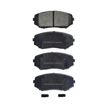 RDA GP MAX LOW METALLIC BRAKE PAD SET MAZDA MITSUBISHI RDB2116