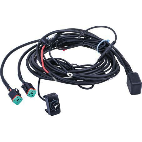 Great Whites 220MM Adjustable Beam Driving Light Kit GWR7245KIT