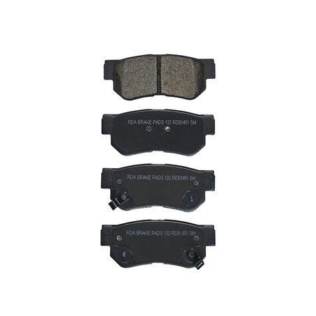 RDA GP MAX LOW METALLIC BRAKE PAD SET HYUNDAI KIA SSANGYONG RDB1451