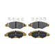 RDA Brakes Extreme Heavy Duty Brake Pad Set RDX1943SM