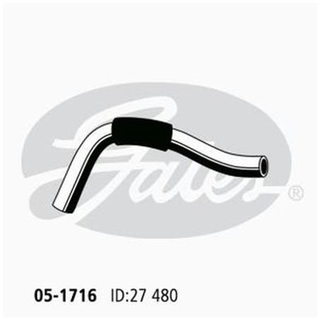 Gates Radiator Hose Lower 05-1716