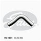 Gates Radiator Hose Upper 05-1674