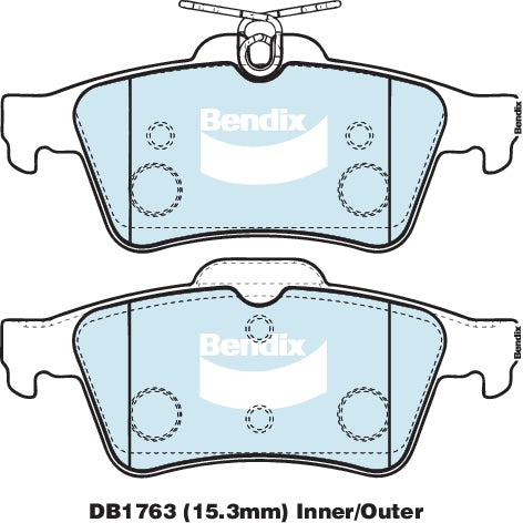 D/PAD CPLUS RR MAZ 3 04> SAAB FORD FOCUS 07> HOL VECT VOL - DB1763CP