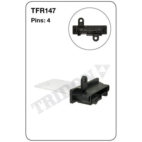Tridon Heater Fan Resistor TFR147