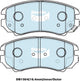 D/PAD CPLUS FR HYU TUC 8/04> KIA SPO 9/04> 131.5mm LONG - DB1504CP