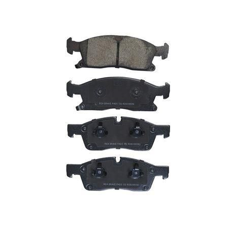RDA BRAKES RDA GP Max General Purpose Low Metallic Brake Pad Set RDB2186
