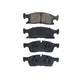 RDA BRAKES RDA GP Max General Purpose Low Metallic Brake Pad Set RDB2186