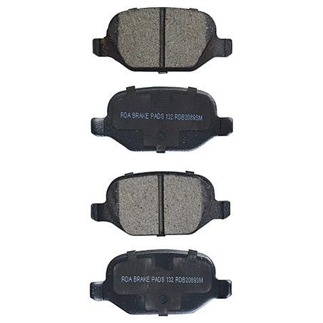 RDA BRAKES RDA GP Max General Purpose Low Metallic Brake Pad Set RDB2089